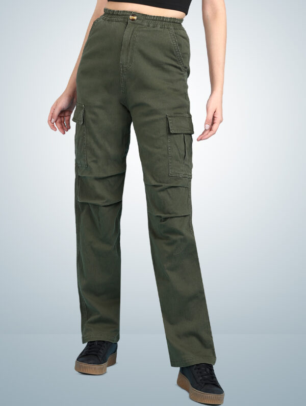 Montrez Women's Comfort Fit Cargo Pants