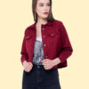 Montrez Women's Stylish Jackets - Maroon