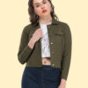 Montrez Women's Stylish Jackets - Olive Green
