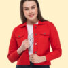 Montrez Women's Stylish Jackets - Red