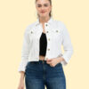 Montrez Women's Stylish Jackets - white