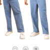 Montrez Men’s Stylish Denim Jeans Combo - Light blue-Cloud Blue washed