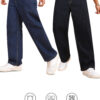 Montrez Men’s Stylish Denim Jeans Combo - Dark Blue-Black